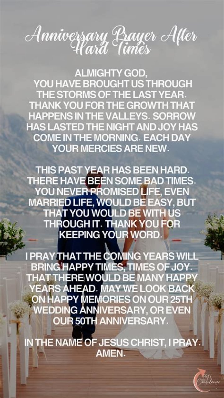Prayer For Husband On Anniversary