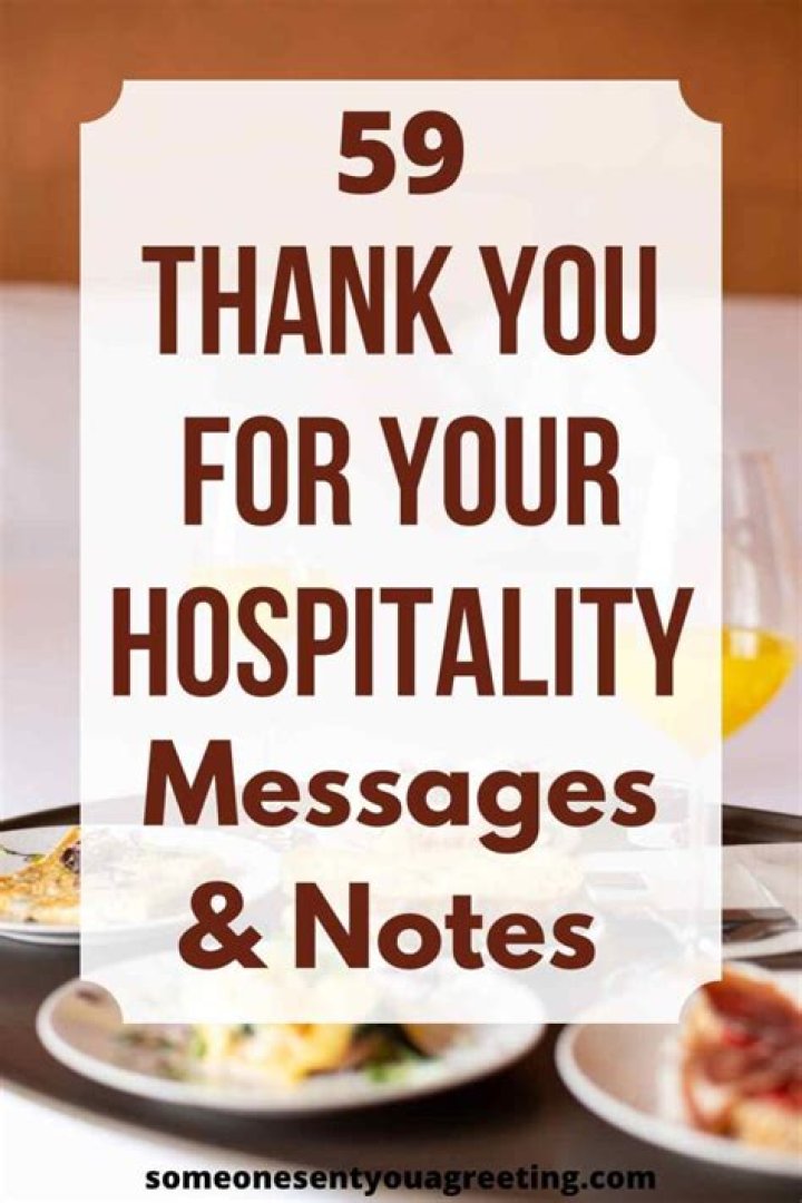 Your Guide To Writing A Thank You Note For Hospitality